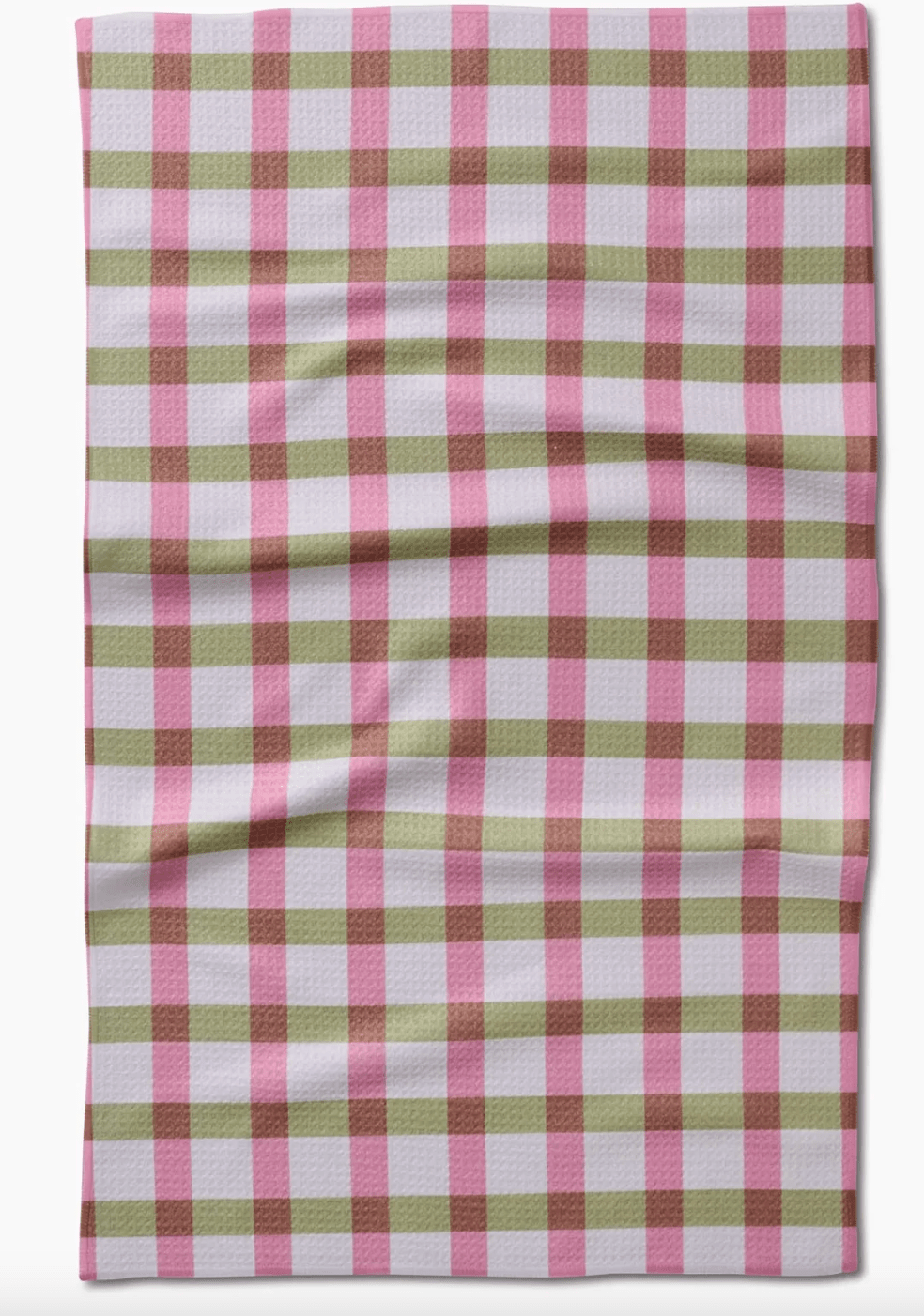 Geometry Tea Towel - Patricia Plaid - Lizzy G's Fine Gifts