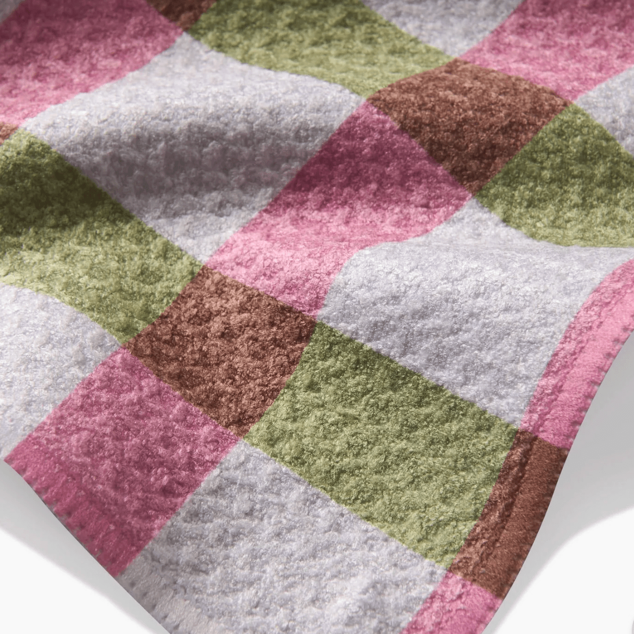 Geometry Tea Towel - Patricia Plaid - Lizzy G's Fine Gifts
