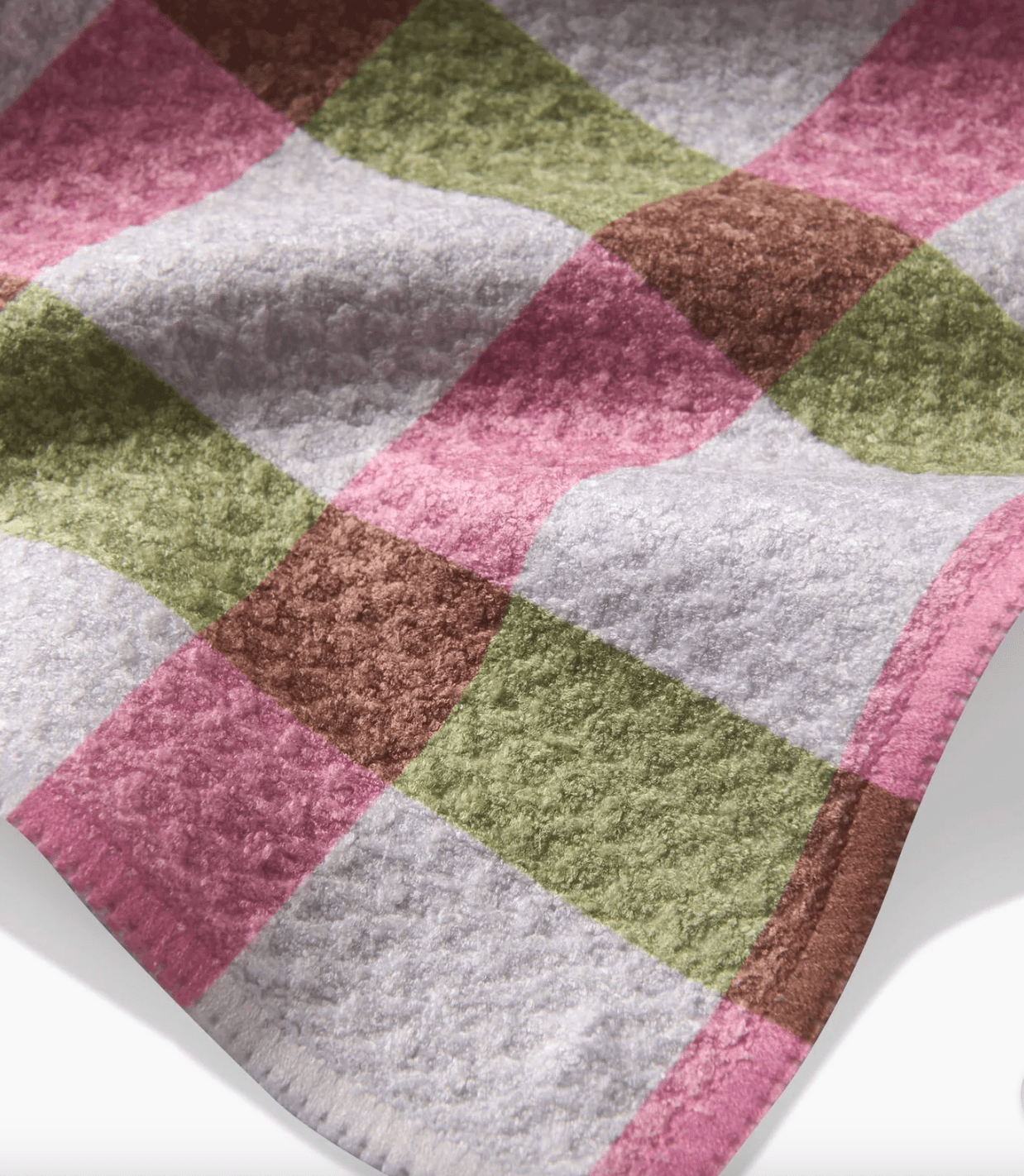 Geometry Tea Towel - Patricia Plaid - Lizzy G's Fine Gifts