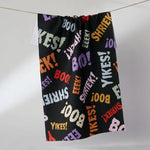 Geometry Tea Towel - Word Fright - Lizzy G's Fine Gifts