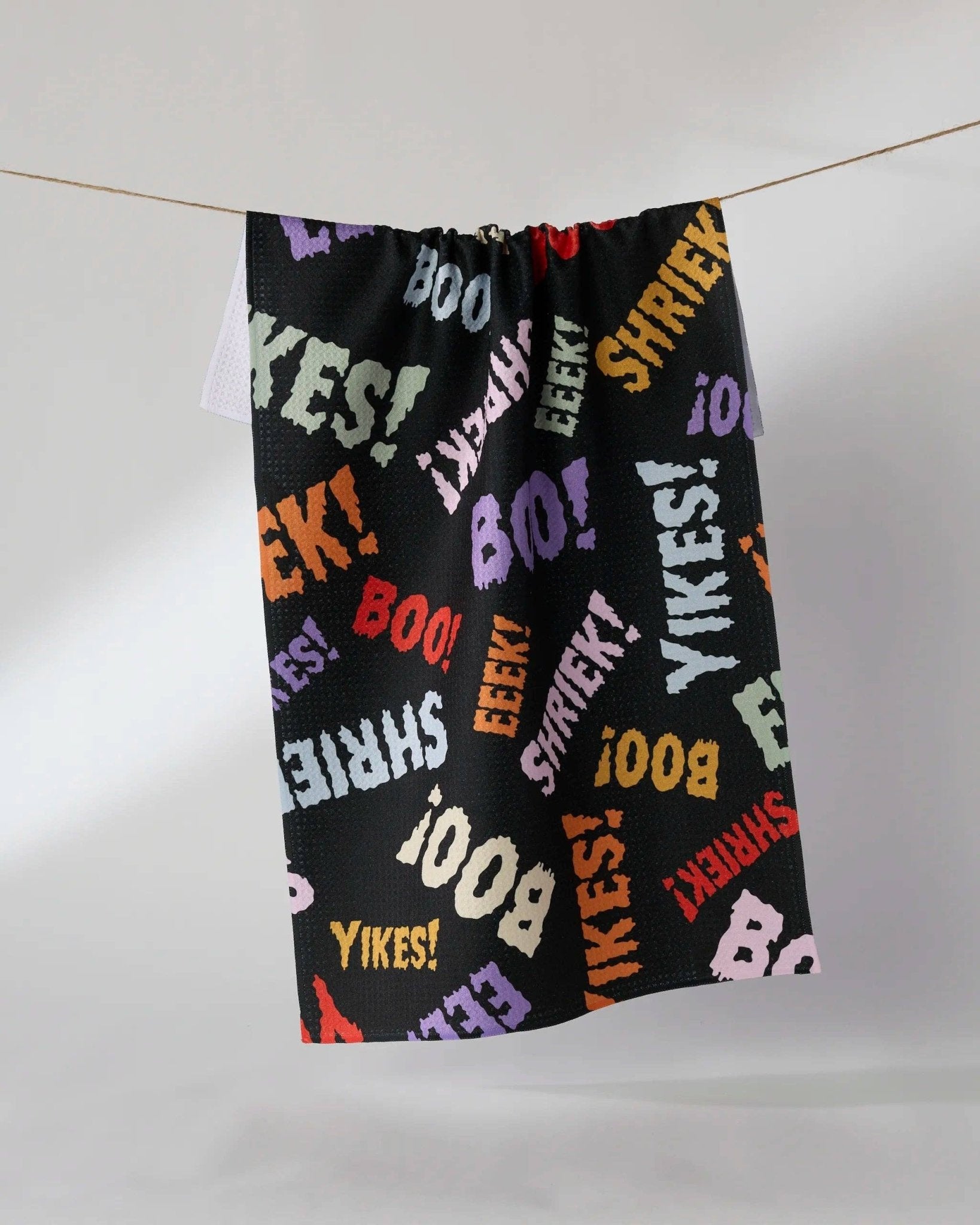 Geometry Tea Towel - Word Fright - Lizzy G's Fine Gifts