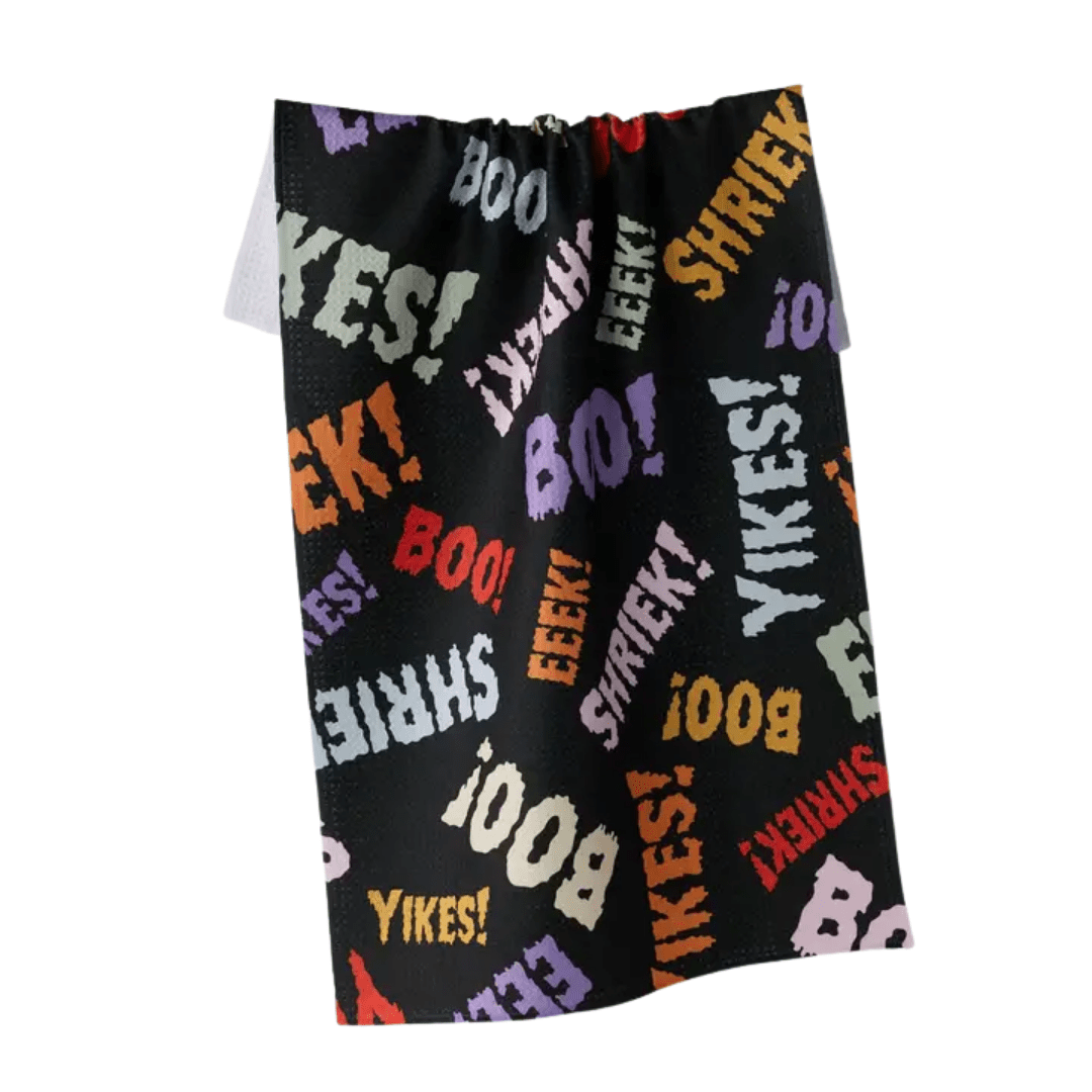 Geometry Tea Towel - Word Fright - Lizzy G's Fine Gifts