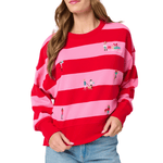Gifting Embroidered Relaxed Sweatshirt - Lizzy G's Fine Gifts