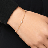 Gold Chain Bracelet - Harry - Lizzy G's Fine Gifts