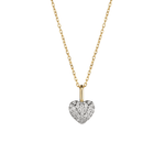 Gold Heart Necklace - Ellery - Lizzy G's Fine Gifts