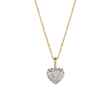 Gold Heart Necklace - Ellery - Lizzy G's Fine Gifts