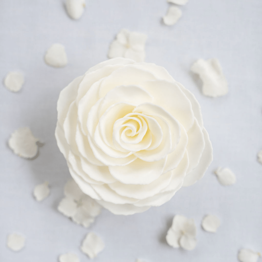 Graceful Day Gardenia Petal Soap Flower - Lizzy G's Fine Gifts