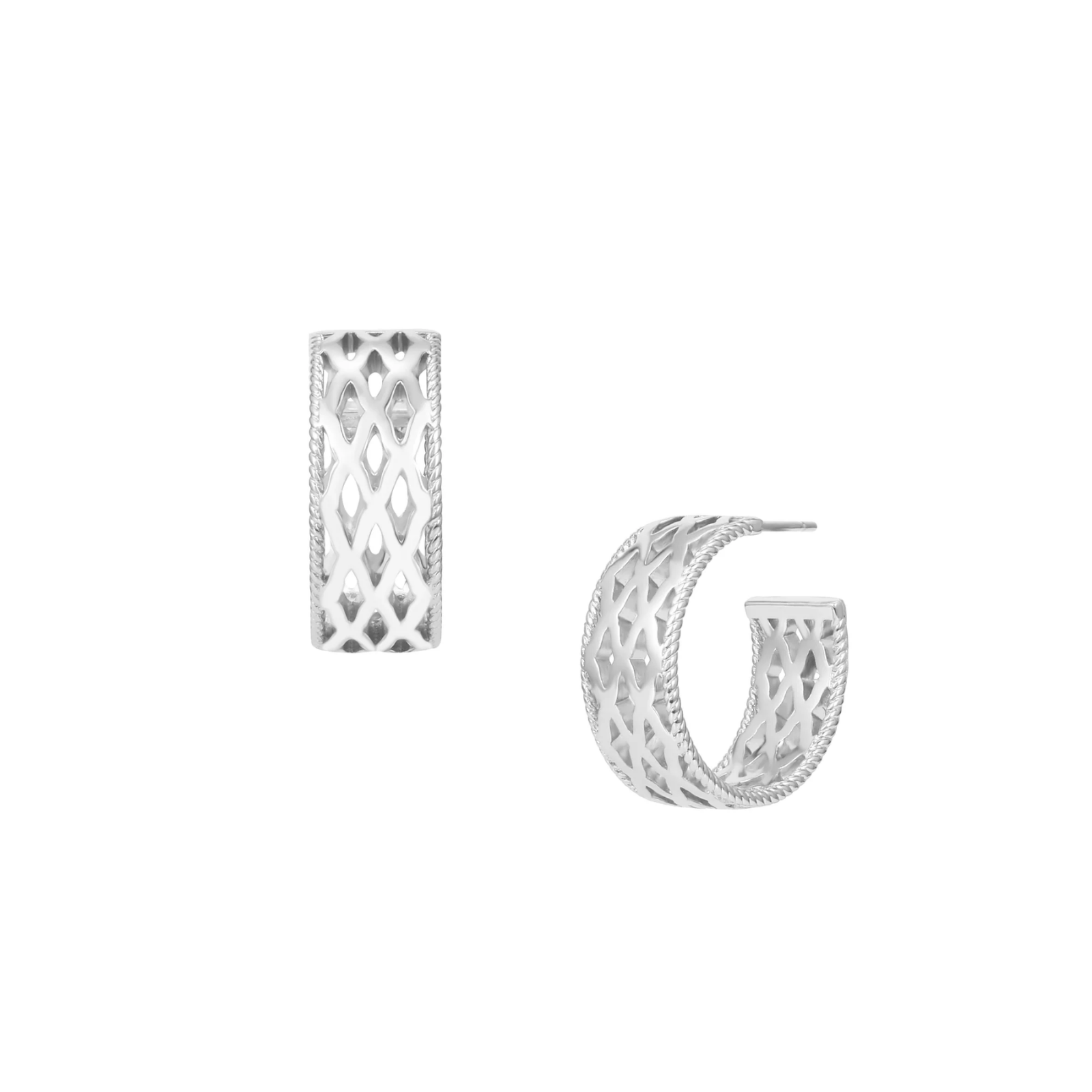 Graceful Mini Hoops - Lizzy G's Fine Gifts