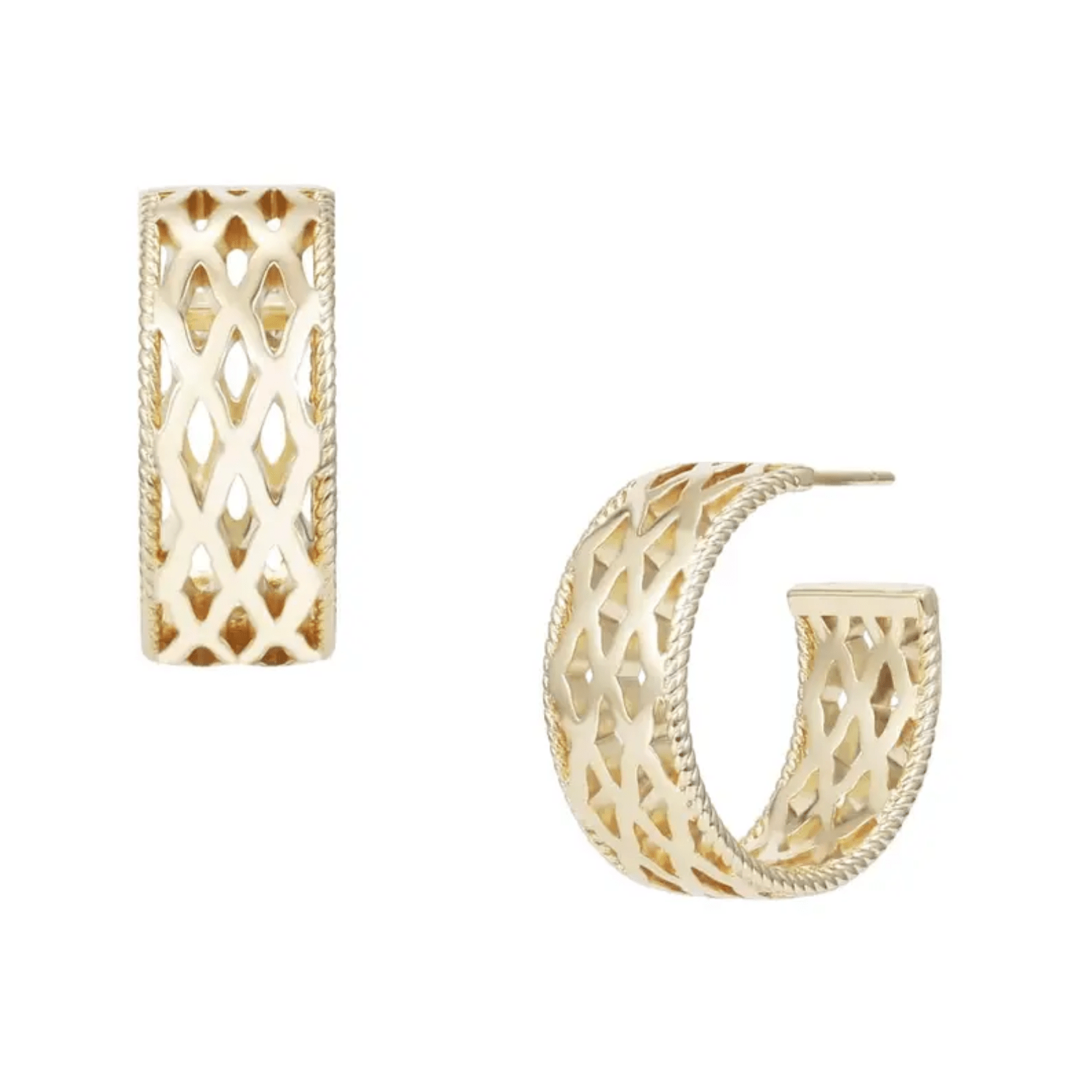 Graceful Mini Hoops - Lizzy G's Fine Gifts