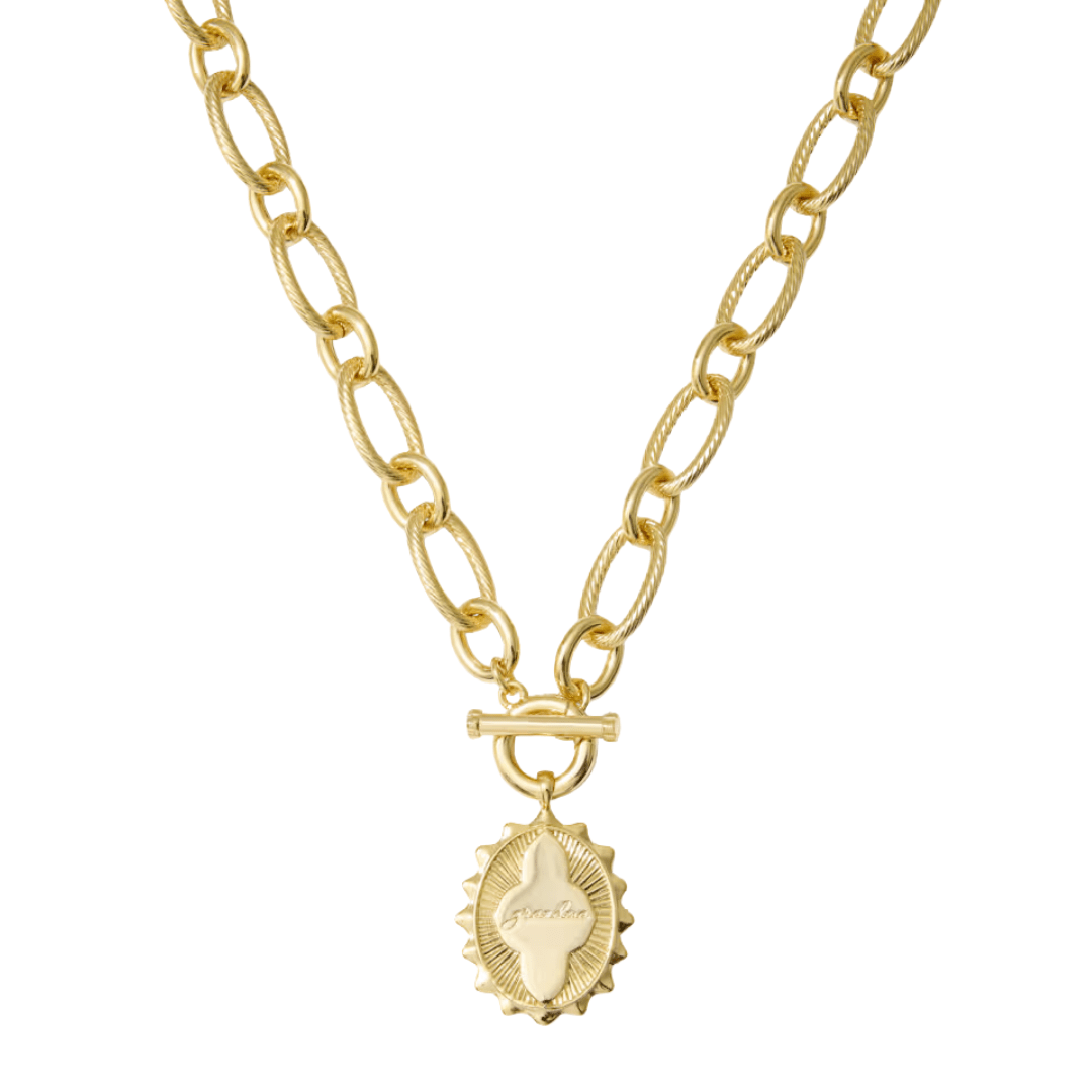 Grandma Link Chain Necklace - Lizzy G's Fine Gifts