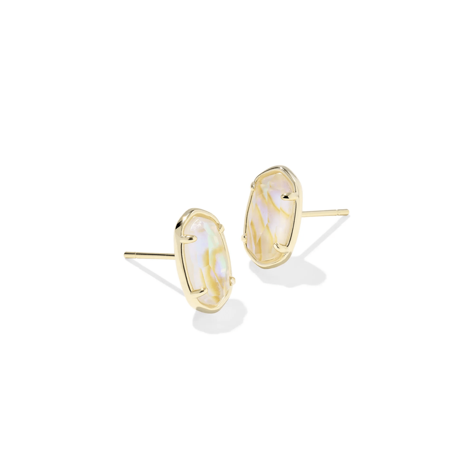 Grayson Stone Stud Earrings - Lizzy G's Fine Gifts