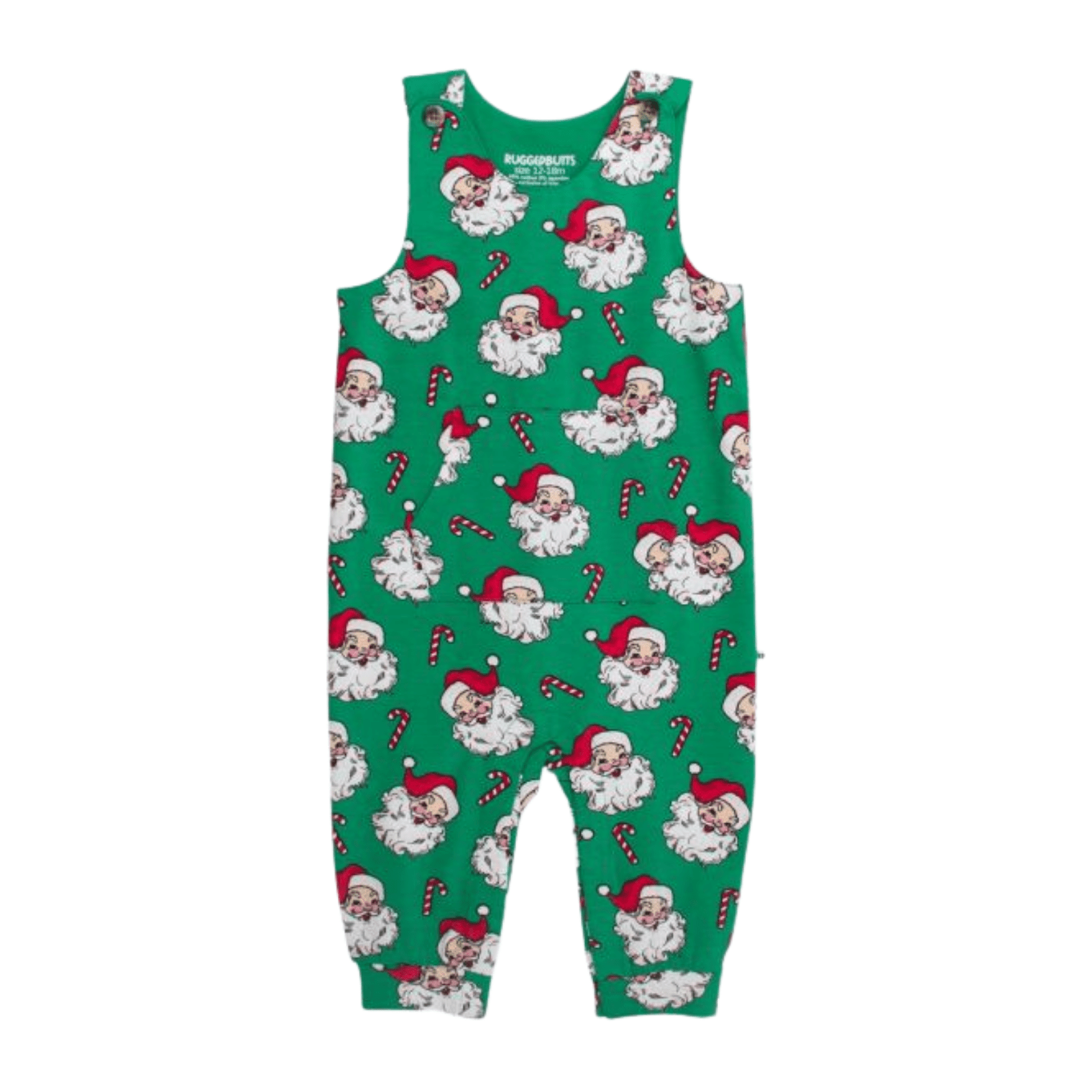 Green Santa Joy Knit Romper - Lizzy G's Fine Gifts