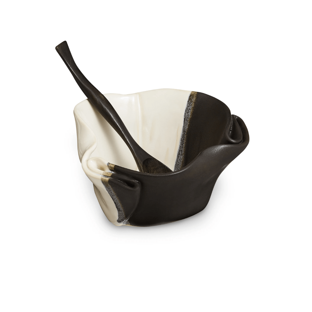Guacamole Pottery Bowl with Spoon - Lizzy G's Fine Gifts