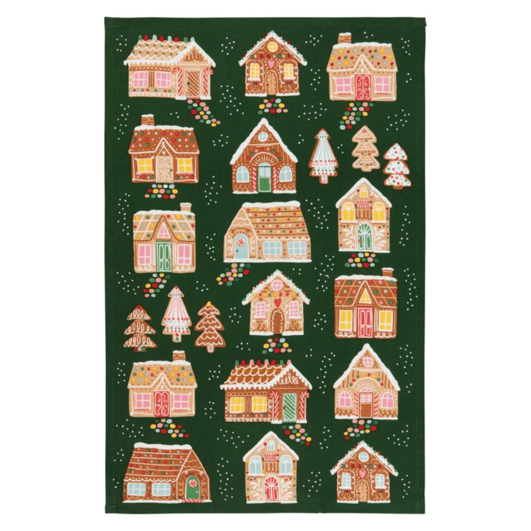 Gumdrop Lane Dish Towel - Lizzy G's Fine Gifts