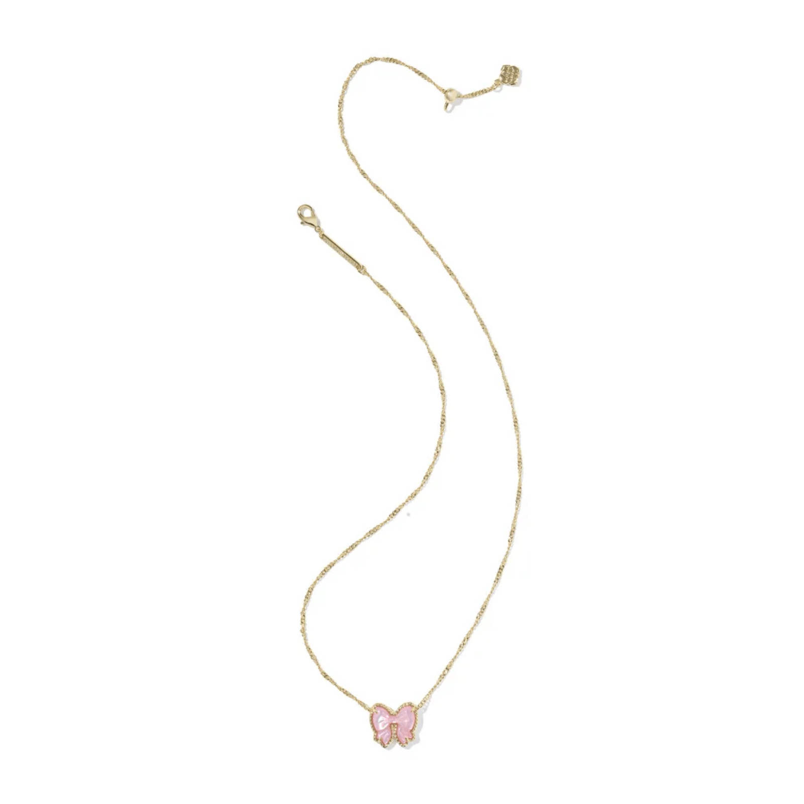 Haley Bow Pendant Necklace - Lizzy G's Fine Gifts