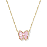 Haley Bow Pendant Necklace - Lizzy G's Fine Gifts