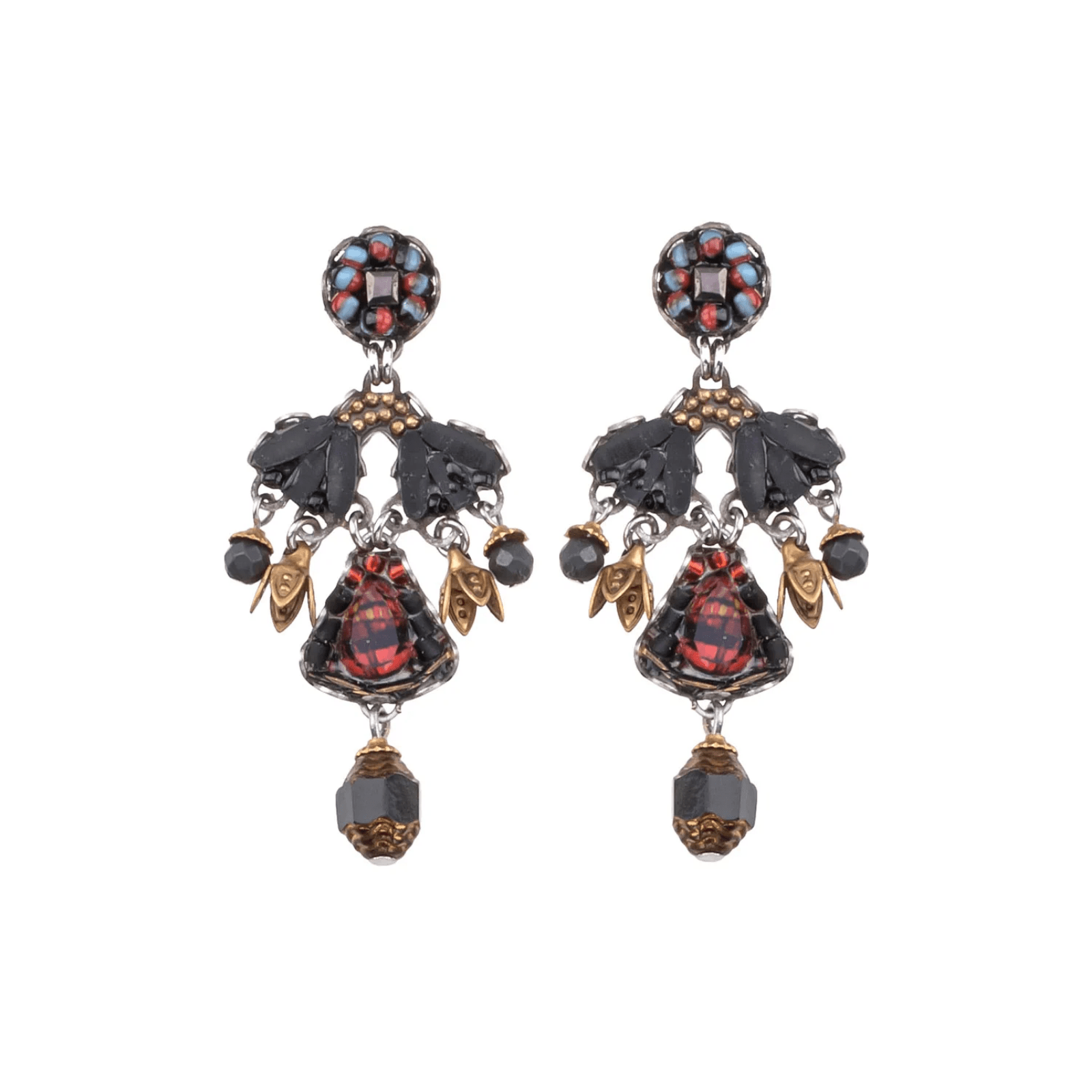 Halley Tiger Eye Earrings - Lizzy G's Fine Gifts