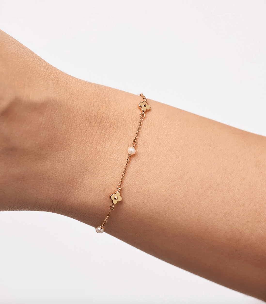 Hannah Flower Bracelet - Lizzy G's Fine Gifts