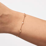 Hannah Flower Bracelet - Lizzy G's Fine Gifts