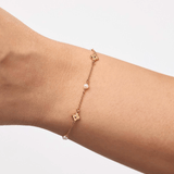 Hannah Flower Bracelet - Lizzy G's Fine Gifts