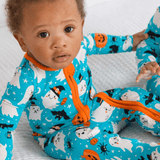 Happy Halloween Footed PJs - Lizzy G's Fine Gifts
