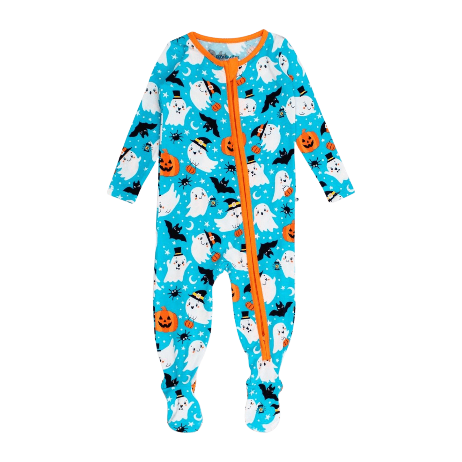 Happy Halloween Footed PJs - Lizzy G's Fine Gifts
