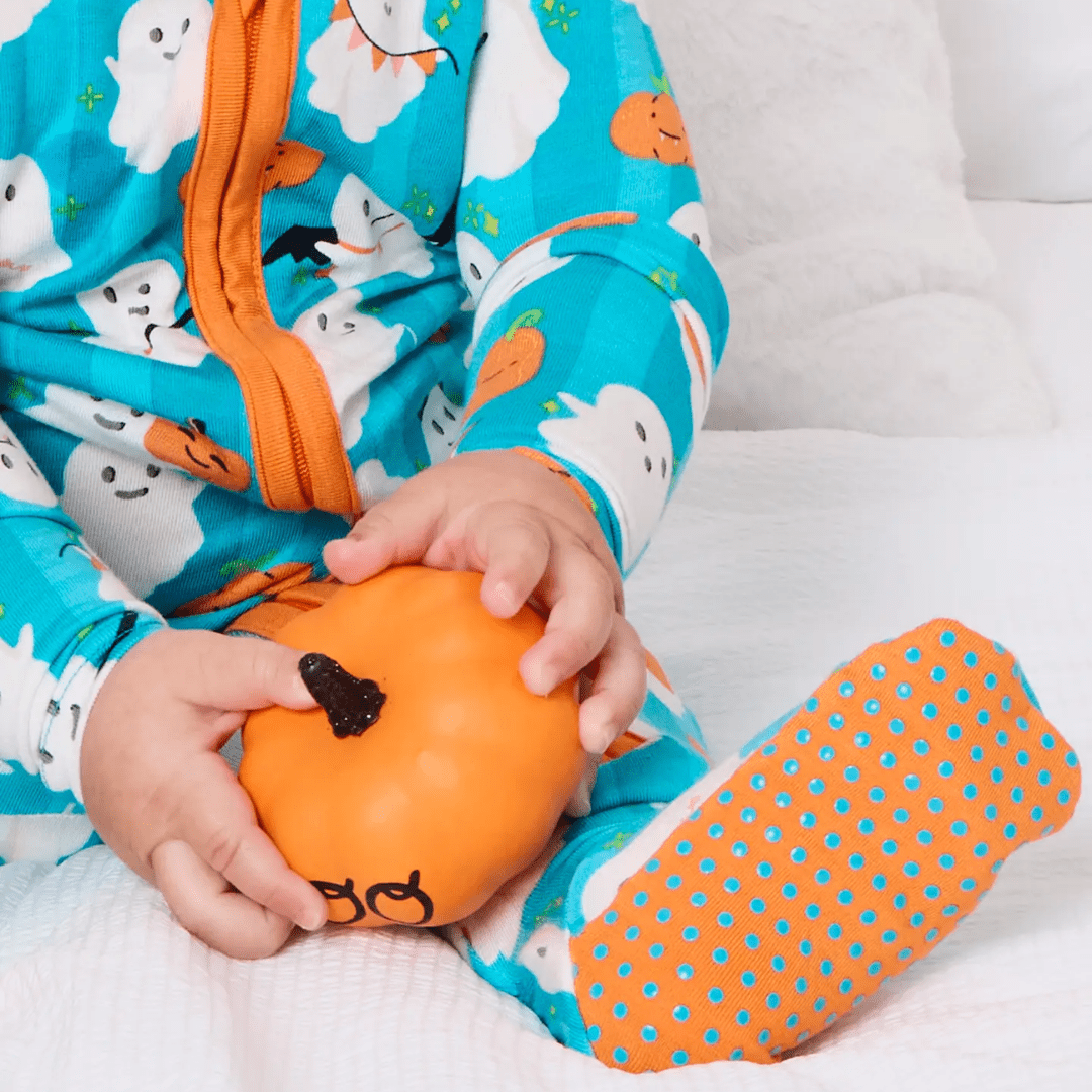 Happy Halloween One Piece Footie Pj - Lizzy G's Fine Gifts