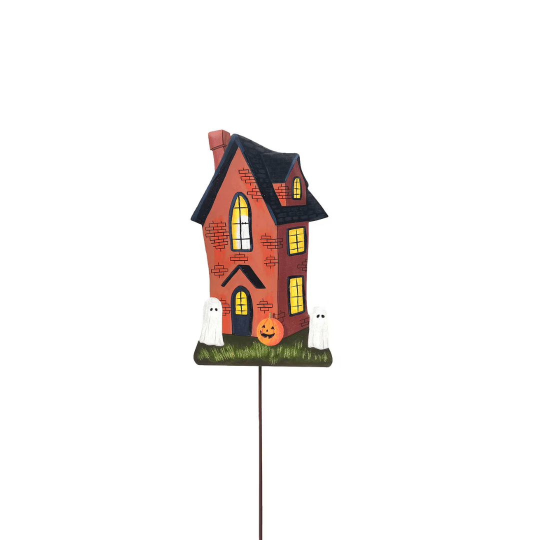 Haunted House Metal Decor - Lizzy G's Fine Gifts
