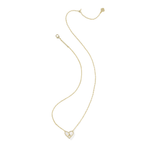 Heart Initial Pendant Necklace - Lizzy G's Fine Gifts
