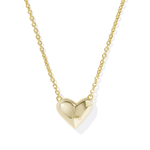 Heart Initial Pendant Necklace - Lizzy G's Fine Gifts