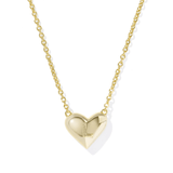 Heart Initial Pendant Necklace - Lizzy G's Fine Gifts