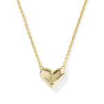 Heart Initial Pendant Necklace - Lizzy G's Fine Gifts