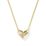 Heart Initial Pendant Necklace - Lizzy G's Fine Gifts