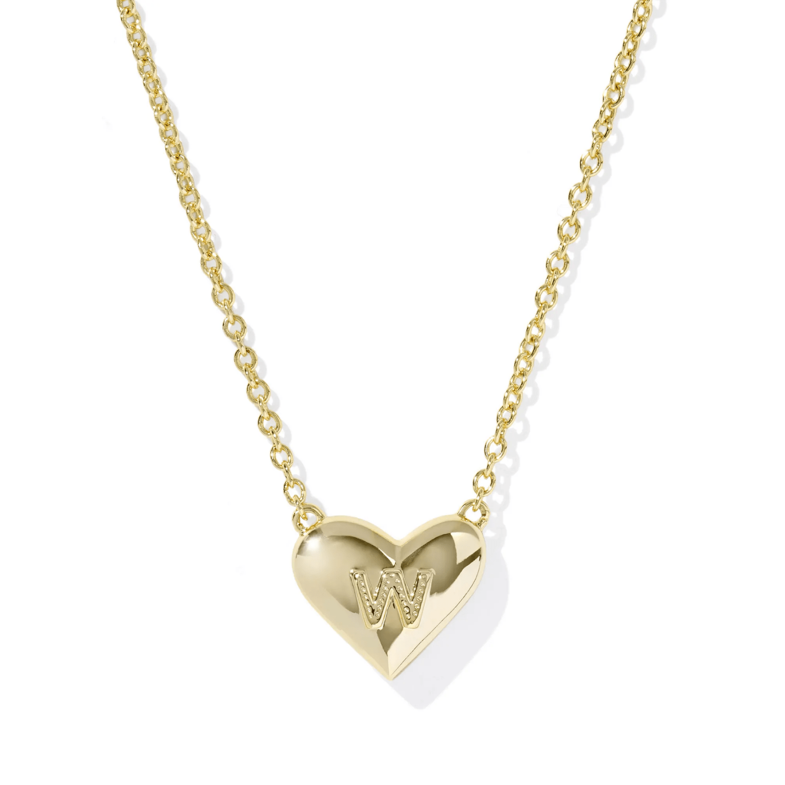 Heart Initial Pendant Necklace - Lizzy G's Fine Gifts