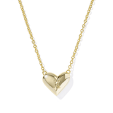 Heart Initial Pendant Necklace - Lizzy G's Fine Gifts