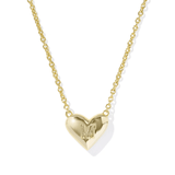 Heart Initial Pendant Necklace - Lizzy G's Fine Gifts