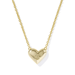 Heart Initial Pendant Necklace - Lizzy G's Fine Gifts