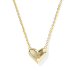 Heart Initial Pendant Necklace - Lizzy G's Fine Gifts