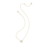 Heart Initial Pendant Necklace - Lizzy G's Fine Gifts