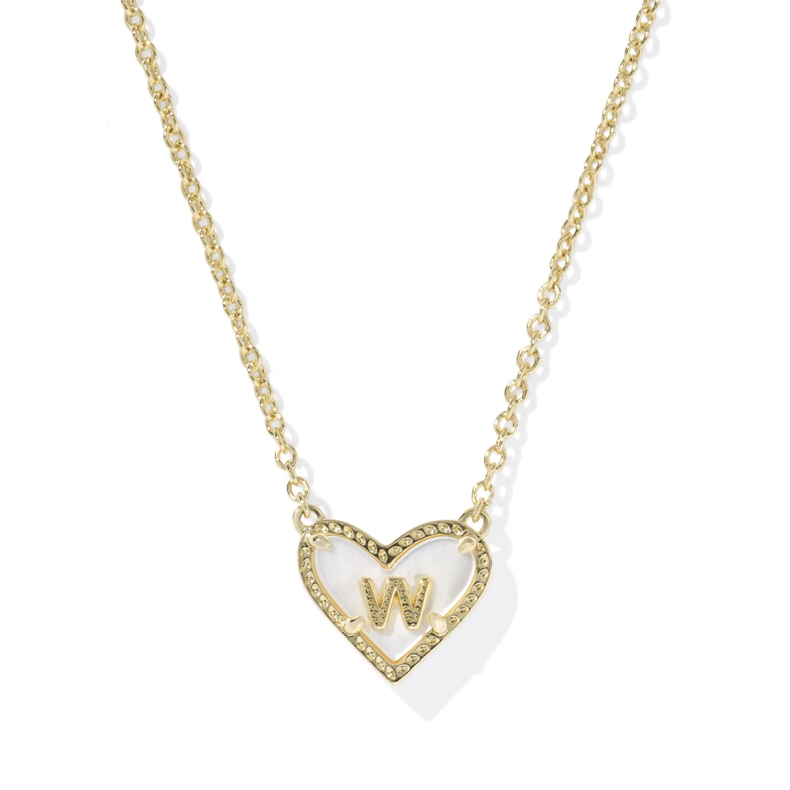 Heart Initial Pendant Necklace - Lizzy G's Fine Gifts