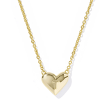 Heart Initial Pendant Necklace - Lizzy G's Fine Gifts