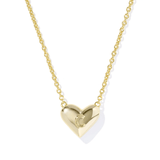 Heart Initial Pendant Necklace - Lizzy G's Fine Gifts