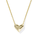 Heart Initial Pendant Necklace - Lizzy G's Fine Gifts