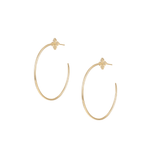 Heritage Cross Hoop Earrings - Lizzy G's Fine Gifts