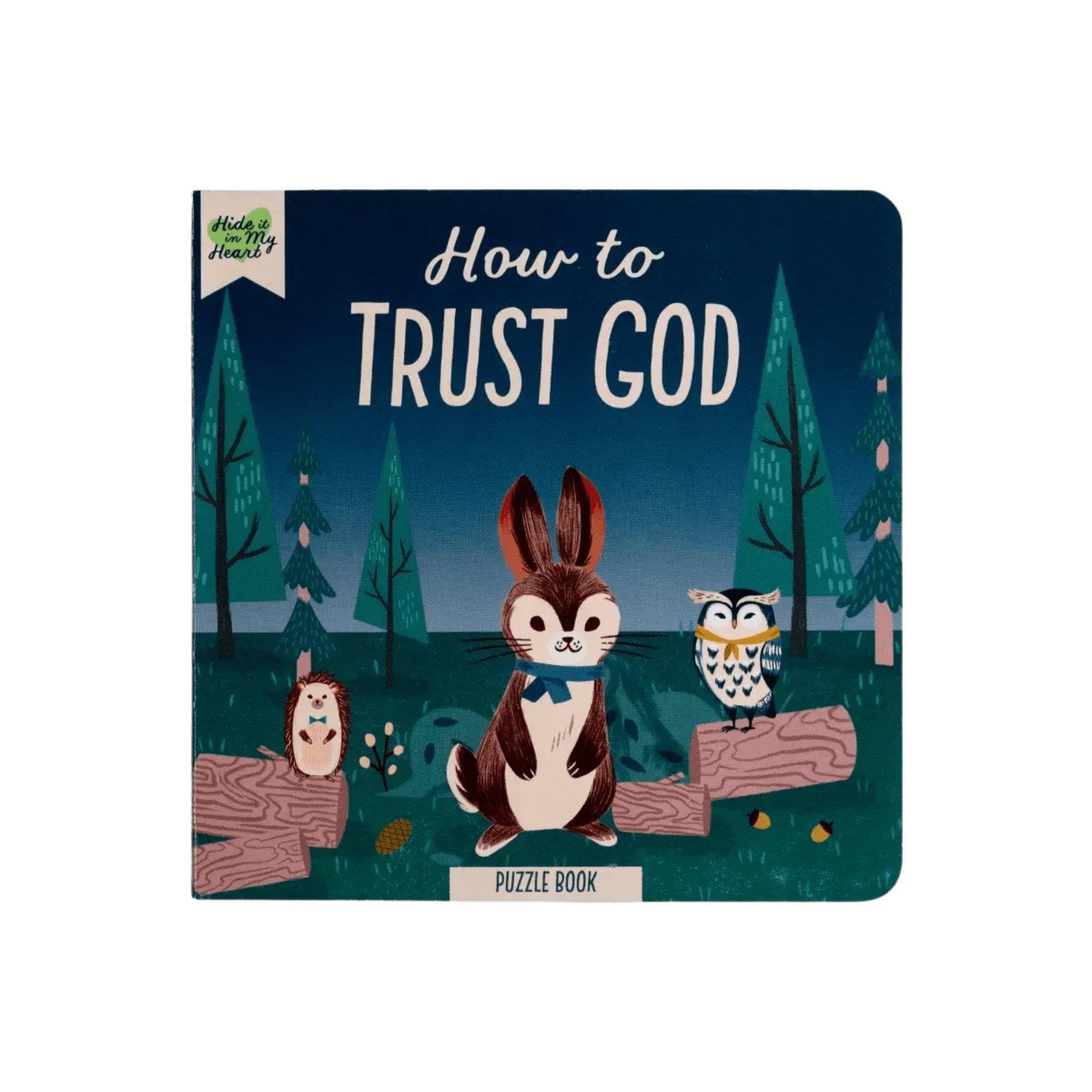 Hide in my Heart Puzzle Board Book - Lizzy G's Fine Gifts