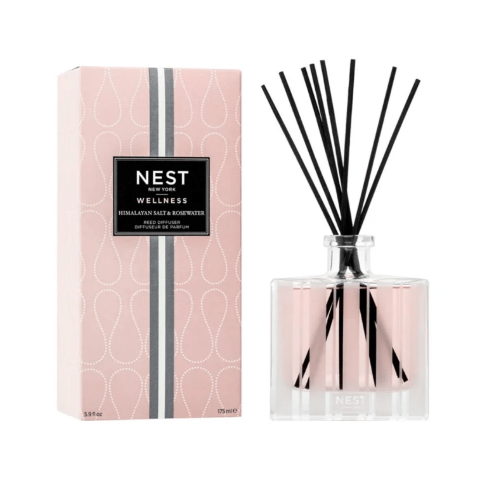 Himalayan Salt & Rosewater Reed Diffuser - Lizzy G's Fine Gifts