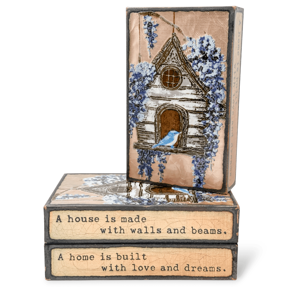 Home - 308 - Copper Art Block - Lizzy G's Fine Gifts