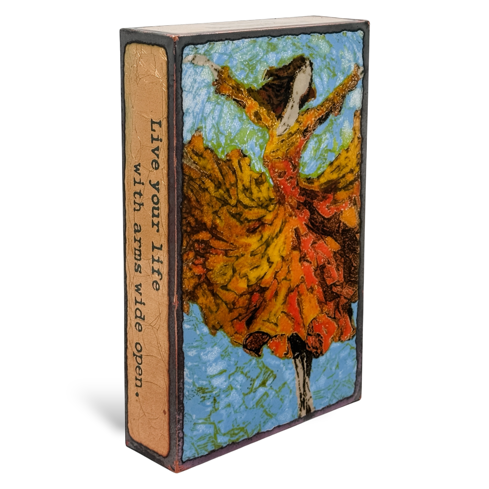 Home - 308 - Copper Art Block - Lizzy G's Fine Gifts