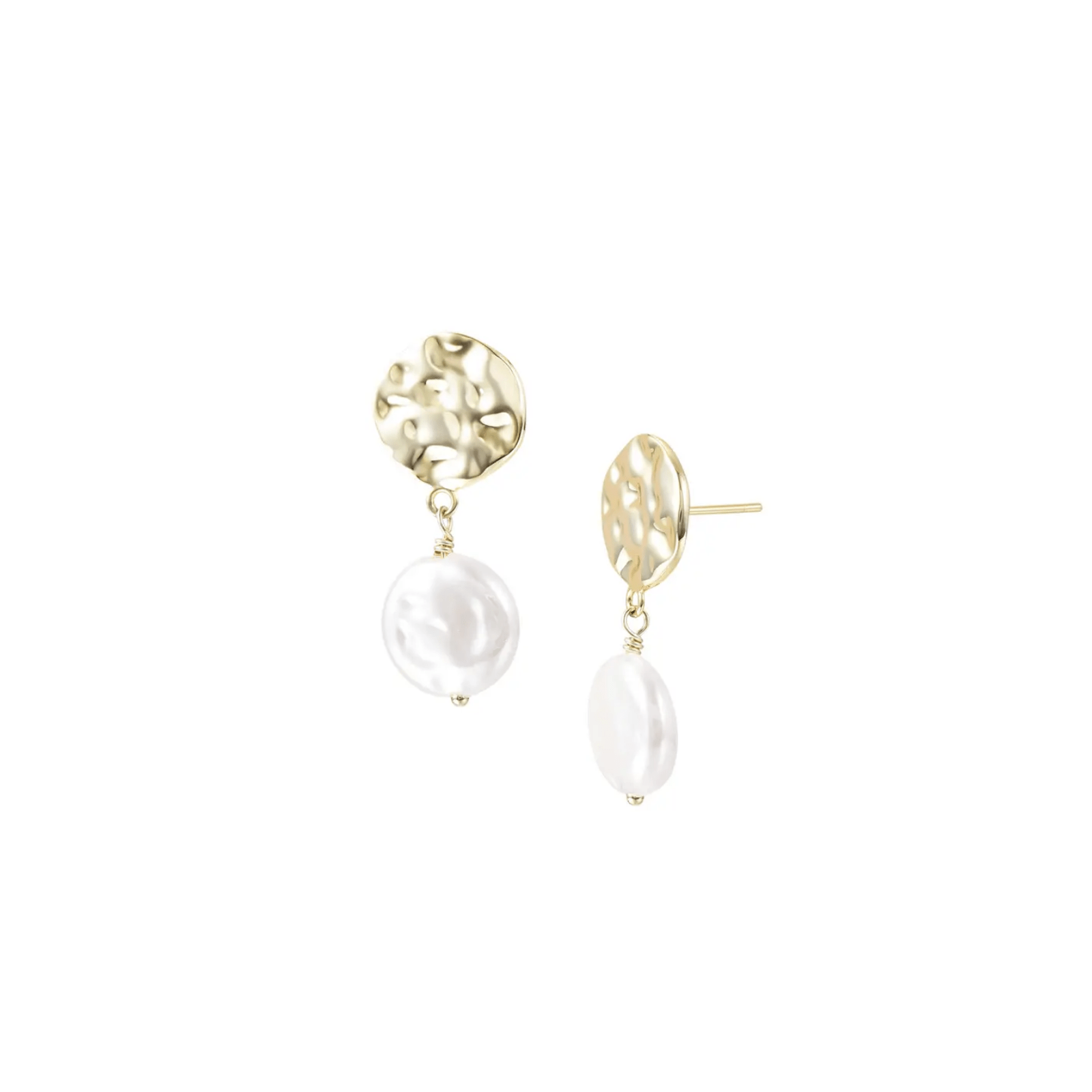 Horizon Pearl Stud Earrings - Lizzy G's Fine Gifts