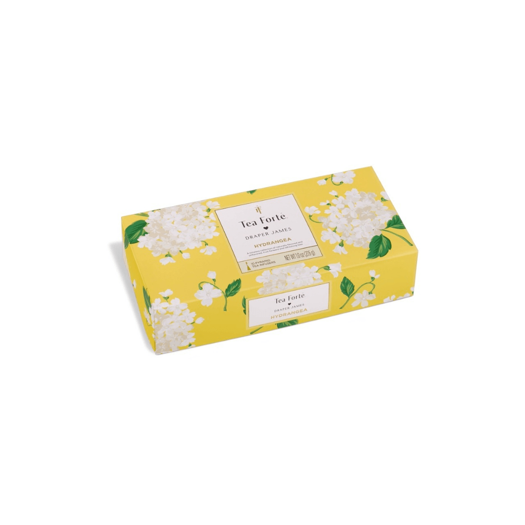 Hydrangea Petite Presentation Box of Tea - Lizzy G's Fine Gifts
